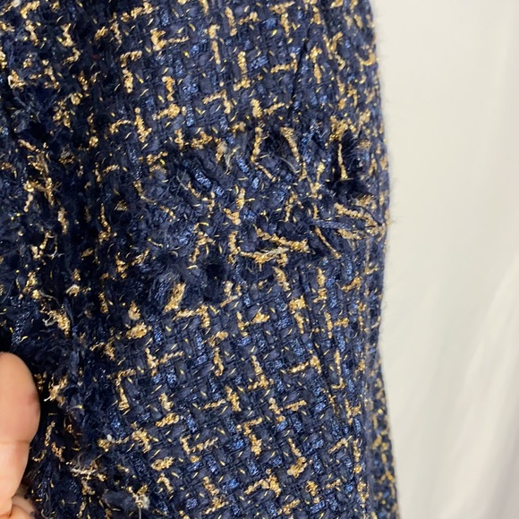 NEW open front with clasp tweed jacket - Picture 10 of 16